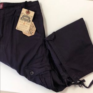 Matchstick Men’s Pants Dark Purple Size 38